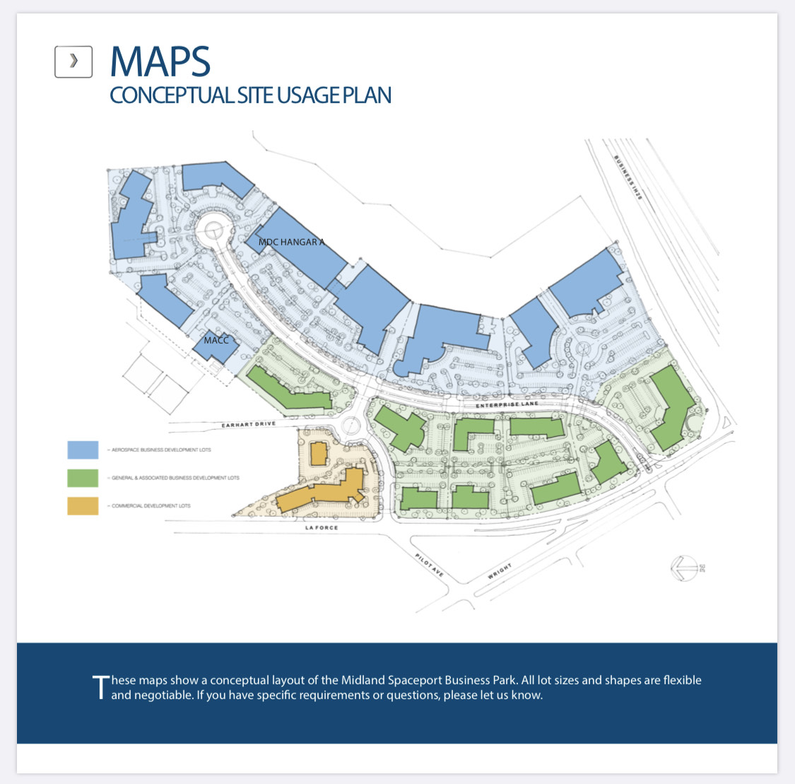 site usage plan map