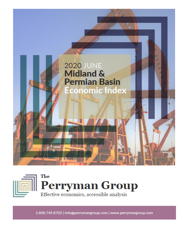 Thumbnail Image For June 2020 Midland & Permian Basin Economic Indices - The Perryman Group - Click Here To See