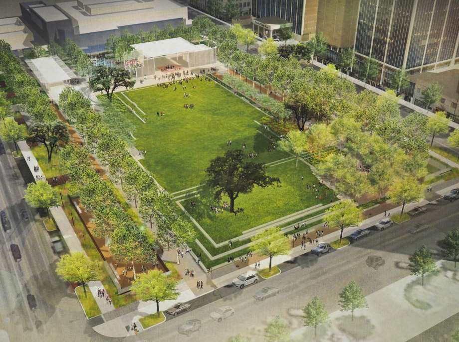 New Park To Create A Big City Vibe In, Landscaping Midland Tx